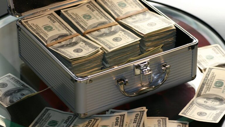 Foreign currency exchange concept — US dollar vs Indian rupee impact on investments
